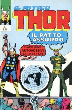 THOR il mitico Thor 4-CORNO- nuvolosofumetti.