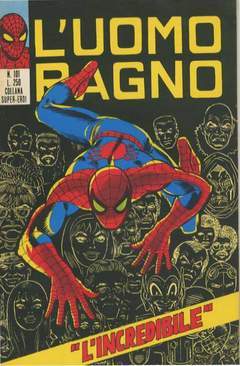 UOMO RAGNO PRIMA SERIE 101-CORNO- nuvolosofumetti.