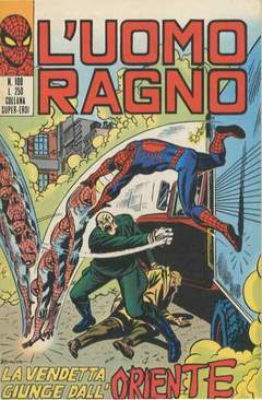 UOMO RAGNO PRIMA SERIE 109-CORNO- nuvolosofumetti.