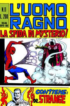 UOMO RAGNO PRIMA SERIE 11-CORNO- nuvolosofumetti.