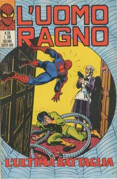 UOMO RAGNO PRIMA SERIE 116-CORNO- nuvolosofumetti.