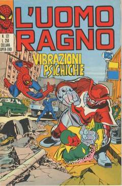 UOMO RAGNO PRIMA SERIE 121-CORNO- nuvolosofumetti.