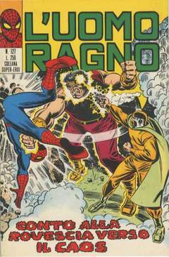 UOMO RAGNO PRIMA SERIE 127-CORNO- nuvolosofumetti.