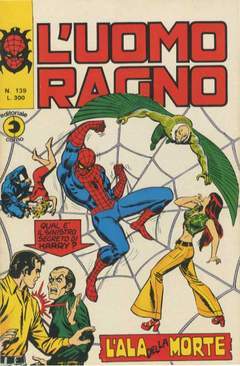 UOMO RAGNO PRIMA SERIE 139-CORNO- nuvolosofumetti.