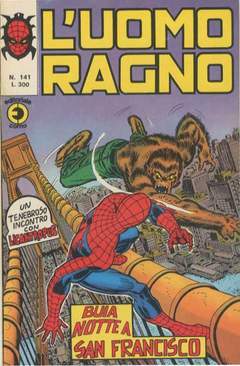 UOMO RAGNO PRIMA SERIE 141-CORNO- nuvolosofumetti.