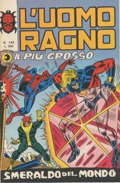 UOMO RAGNO PRIMA SERIE 145-CORNO- nuvolosofumetti.