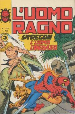 UOMO RAGNO PRIMA SERIE 147-CORNO- nuvolosofumetti.