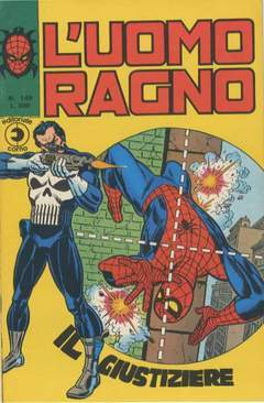 UOMO RAGNO PRIMA SERIE 149-CORNO- nuvolosofumetti.