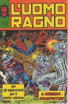 UOMO RAGNO PRIMA SERIE 153-CORNO- nuvolosofumetti.