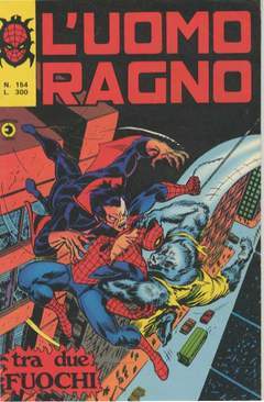 UOMO RAGNO PRIMA SERIE 154-CORNO- nuvolosofumetti.