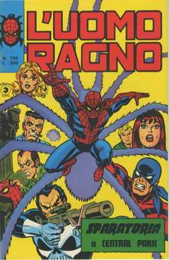 UOMO RAGNO PRIMA SERIE 159-CORNO- nuvolosofumetti.