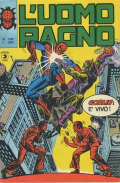 UOMO RAGNO PRIMA SERIE 160-CORNO- nuvolosofumetti.