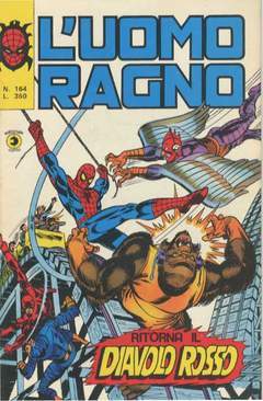 UOMO RAGNO PRIMA SERIE 164-CORNO- nuvolosofumetti.