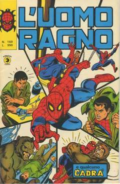 UOMO RAGNO PRIMA SERIE 169-CORNO- nuvolosofumetti.