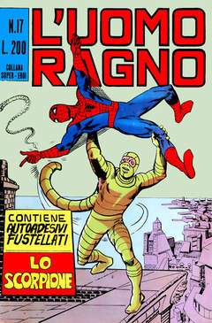 UOMO RAGNO PRIMA SERIE 17-CORNO- nuvolosofumetti.