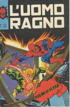 UOMO RAGNO PRIMA SERIE 172-CORNO- nuvolosofumetti.