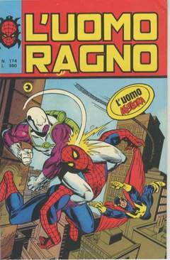 UOMO RAGNO PRIMA SERIE 174-CORNO- nuvolosofumetti.