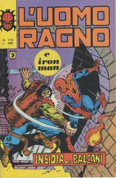 UOMO RAGNO PRIMA SERIE 176-CORNO- nuvolosofumetti.