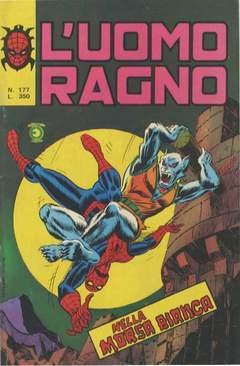 UOMO RAGNO PRIMA SERIE 177-CORNO- nuvolosofumetti.