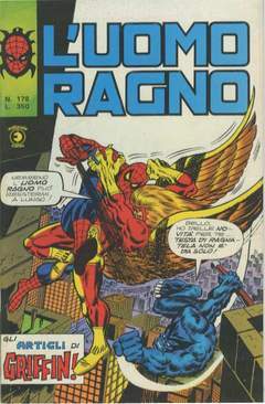 UOMO RAGNO PRIMA SERIE 178-CORNO- nuvolosofumetti.