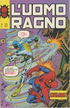 UOMO RAGNO PRIMA SERIE 183-CORNO- nuvolosofumetti.