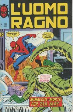 UOMO RAGNO PRIMA SERIE 186-CORNO- nuvolosofumetti.