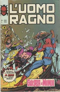 UOMO RAGNO PRIMA SERIE 200-CORNO- nuvolosofumetti.