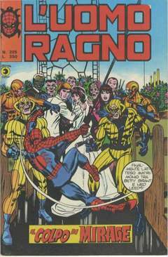 UOMO RAGNO PRIMA SERIE 205-CORNO- nuvolosofumetti.