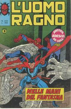 UOMO RAGNO PRIMA SERIE 212-CORNO- nuvolosofumetti.