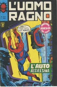 UOMO RAGNO PRIMA SERIE 214-CORNO- nuvolosofumetti.