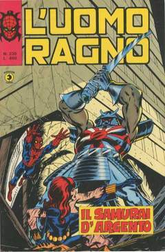 UOMO RAGNO PRIMA SERIE 230-CORNO- nuvolosofumetti.