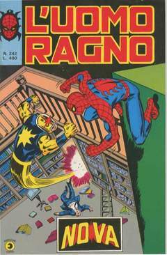 UOMO RAGNO PRIMA SERIE 242-CORNO- nuvolosofumetti.