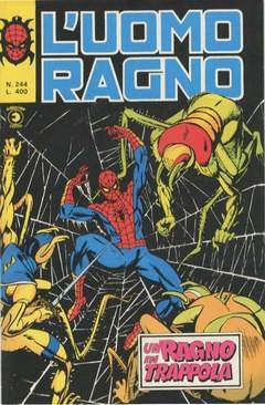 UOMO RAGNO PRIMA SERIE 244-CORNO- nuvolosofumetti.