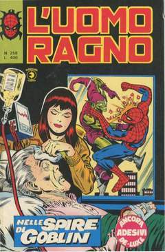 UOMO RAGNO PRIMA SERIE 258-CORNO- nuvolosofumetti.