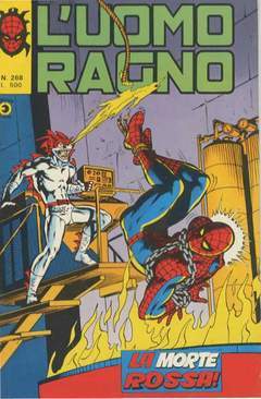 UOMO RAGNO PRIMA SERIE 268-CORNO- nuvolosofumetti.