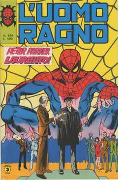 UOMO RAGNO PRIMA SERIE 269-CORNO- nuvolosofumetti.