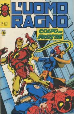 UOMO RAGNO PRIMA SERIE 271-CORNO- nuvolosofumetti.