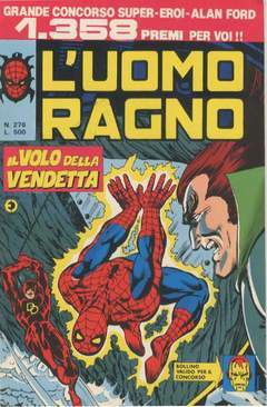 UOMO RAGNO PRIMA SERIE 276-CORNO- nuvolosofumetti.