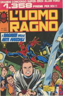 UOMO RAGNO PRIMA SERIE 277-CORNO- nuvolosofumetti.