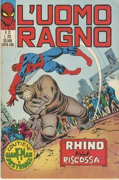 UOMO RAGNO PRIMA SERIE 37-CORNO- nuvolosofumetti.