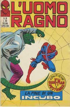 UOMO RAGNO PRIMA SERIE 39-CORNO- nuvolosofumetti.