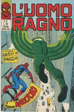 UOMO RAGNO PRIMA SERIE 42-CORNO- nuvolosofumetti.