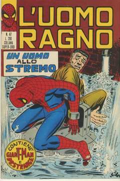 UOMO RAGNO PRIMA SERIE 47-CORNO- nuvolosofumetti.