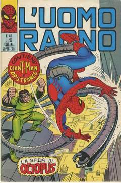 UOMO RAGNO PRIMA SERIE 48-CORNO- nuvolosofumetti.