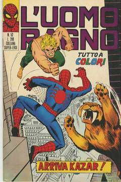 UOMO RAGNO PRIMA SERIE 52-CORNO- nuvolosofumetti.