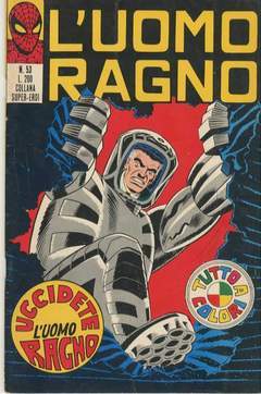 UOMO RAGNO PRIMA SERIE 53-CORNO- nuvolosofumetti.