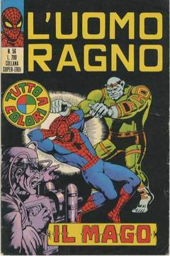 UOMO RAGNO PRIMA SERIE 56-CORNO- nuvolosofumetti.