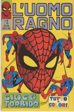 UOMO RAGNO PRIMA SERIE 60-CORNO- nuvolosofumetti.