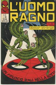 UOMO RAGNO PRIMA SERIE 61-CORNO- nuvolosofumetti.