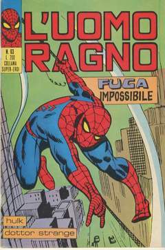 UOMO RAGNO PRIMA SERIE 63-CORNO- nuvolosofumetti.